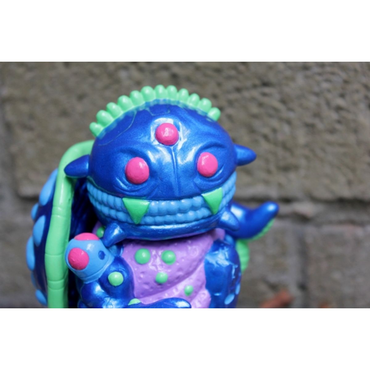 Handmade Resin Cheestroyer - Blue