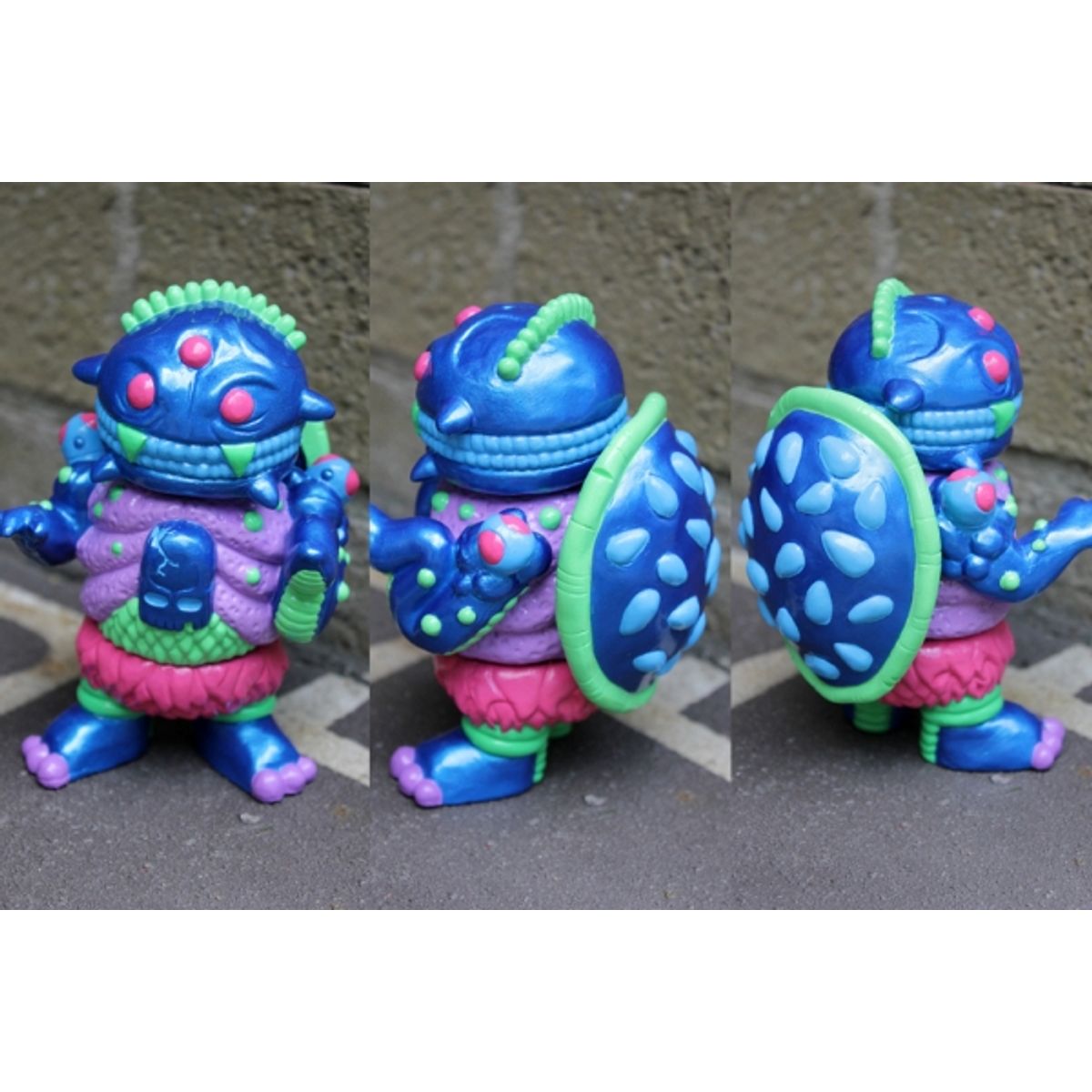 Handmade Resin Cheestroyer - Blue