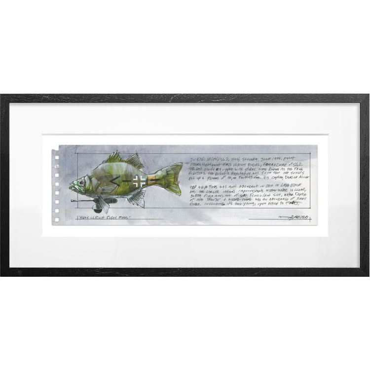 Hans Ulrich Ruder Bass - Original Artwork by Derek Hess