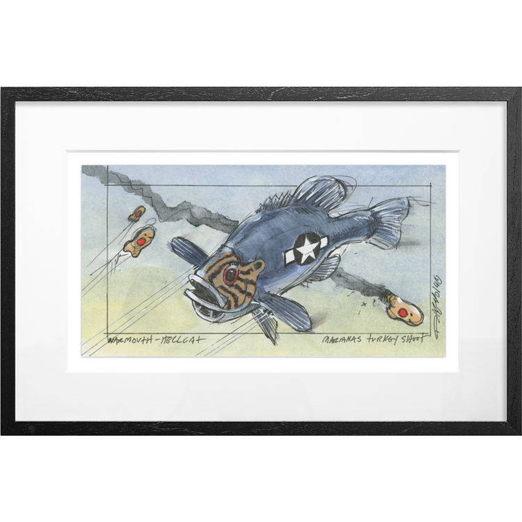 Warmouth Hellcat - Original Artwork by Derek Hess