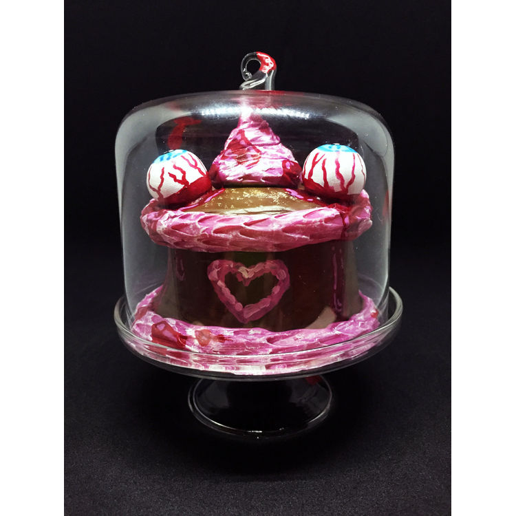 Zombie Cake in Dish (large) by Sarah Braly