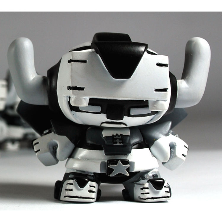 3" Voltron Dunny Recast B&W color by Sen