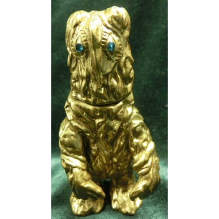 Hedorah mini size ( Gold paint ) by M1go (Yuji Nishimura)