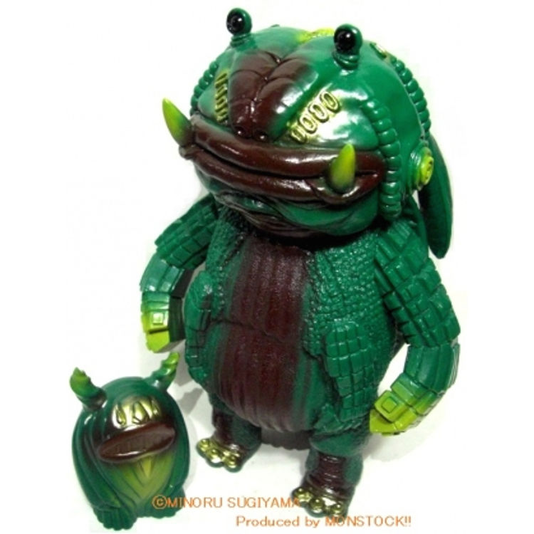 legend巨蛙Furoggen bonus with Moga "Beetle Green" by Monstock