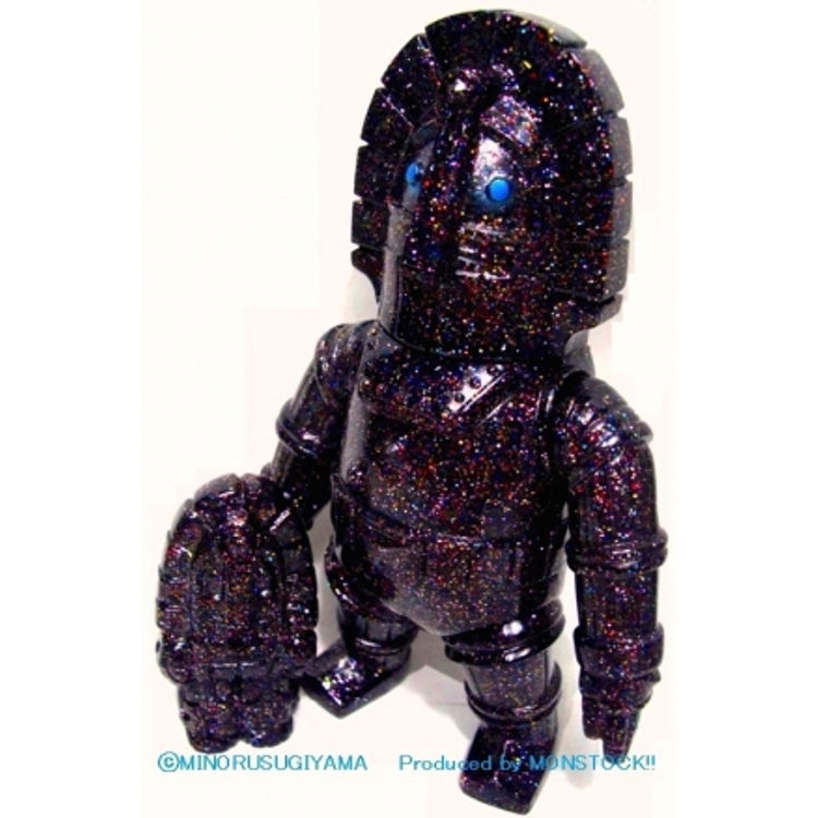 legendary rock people Moairobo "lame Clear Black (large fireworks)" with minimaoi by Monstock