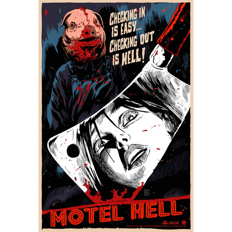 Motel Hell - Foil Cleaver by Francesco Francavilla