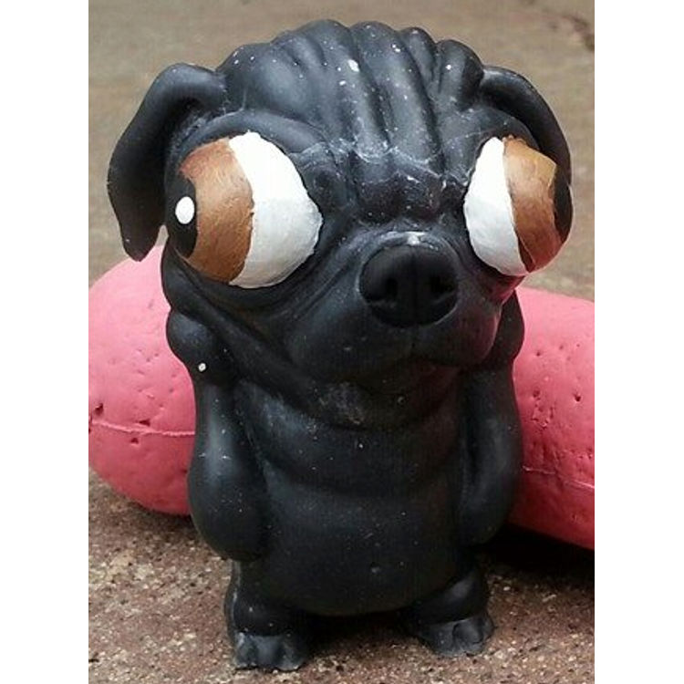 blind bagged puggo - black by Motorbot (Kevin Olson)