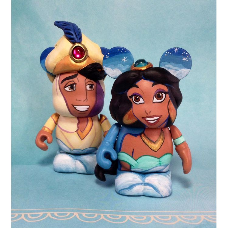 Aladdin & Jasmine by Jennifer Bednarski