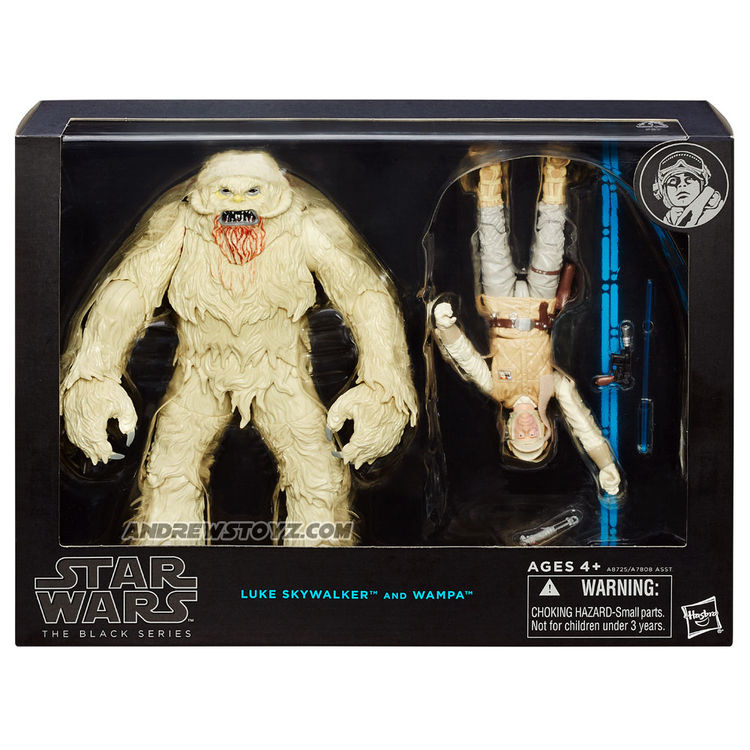 STAR WARS THE BLACK SERIES 6" Hoth Luke with Wampa by Star Wars