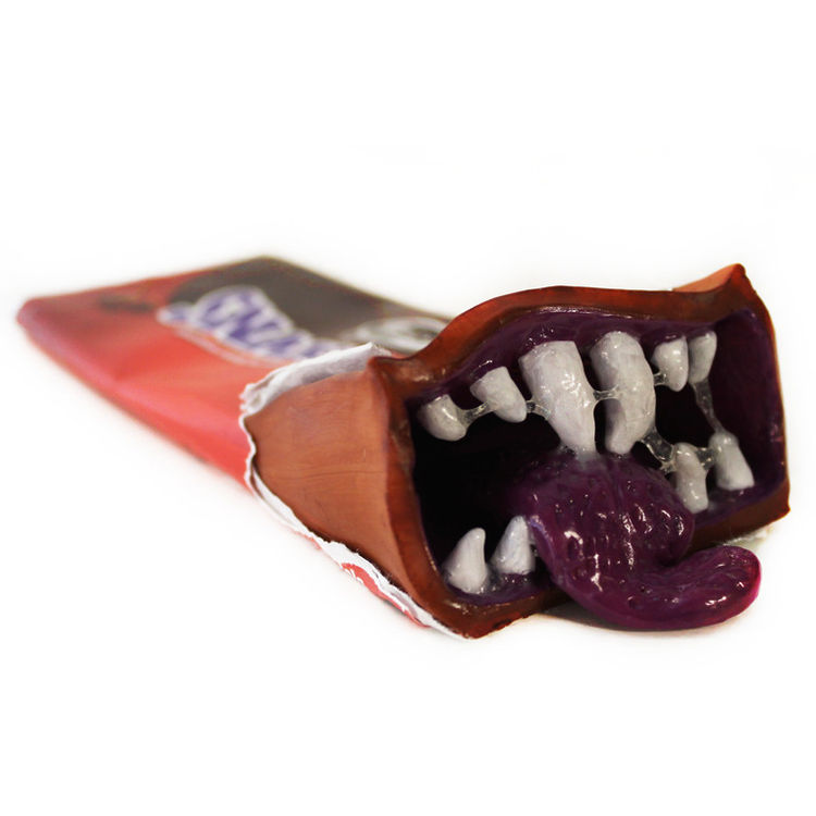 ANTHROPOMORPHIC CANDY BAR by Sarah Braly