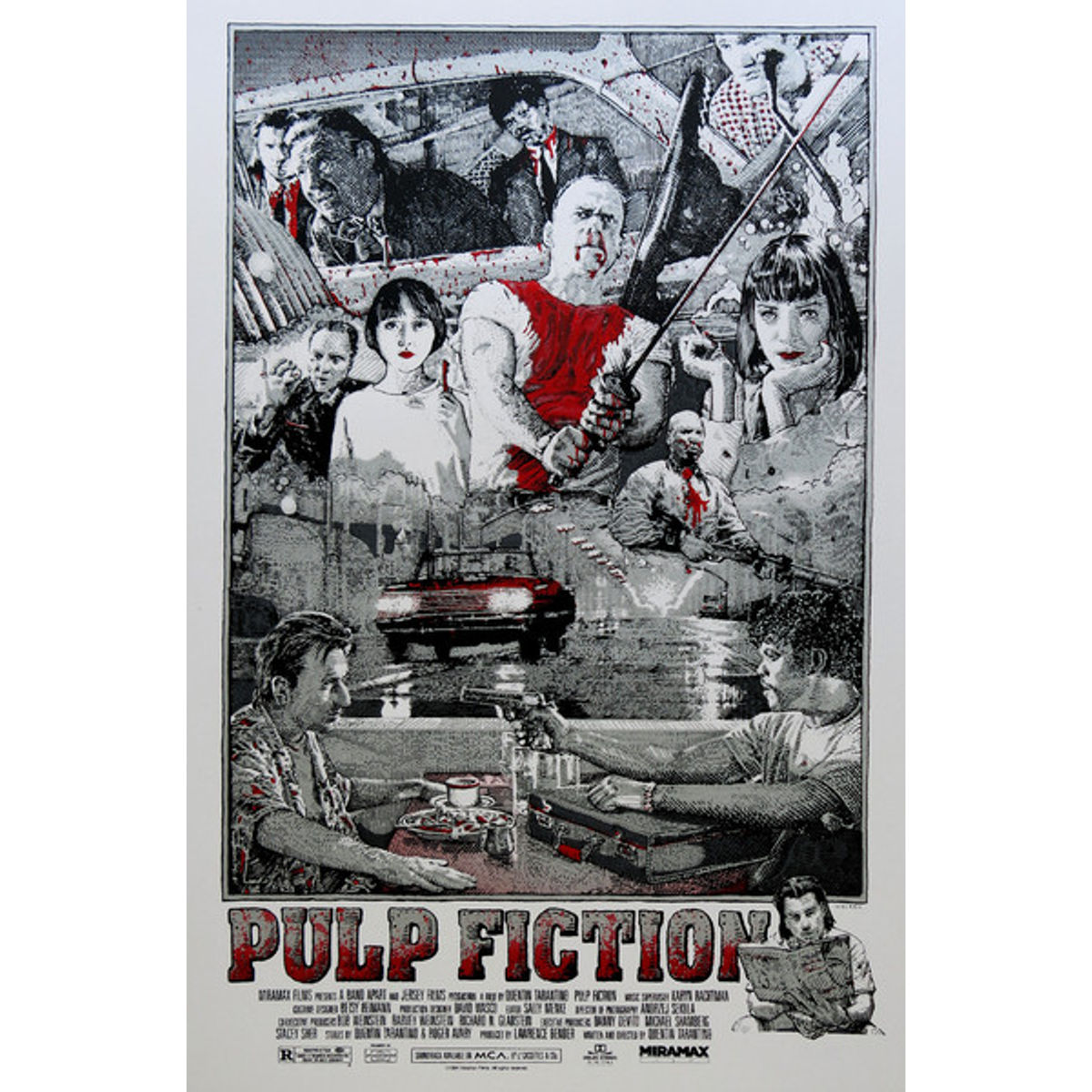 Pulp Fiction - Blue-Silver edition