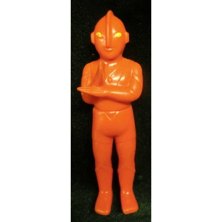 Bullmark mini size Soft Vinyl Ultraman (red molding) by Bullmark