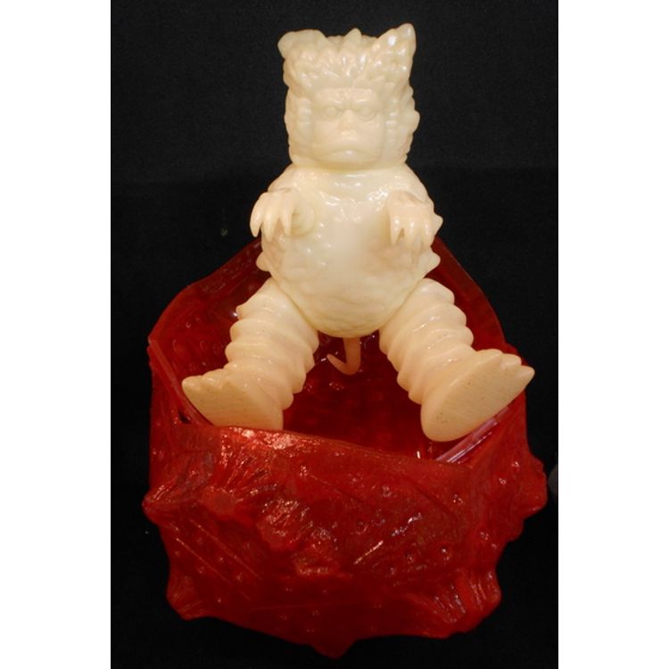 M1 No. Soft Vinyl 1999 lucky bag limit 300 [ Garadama clear Ver. ] by M1go (Yuji Nishimura)