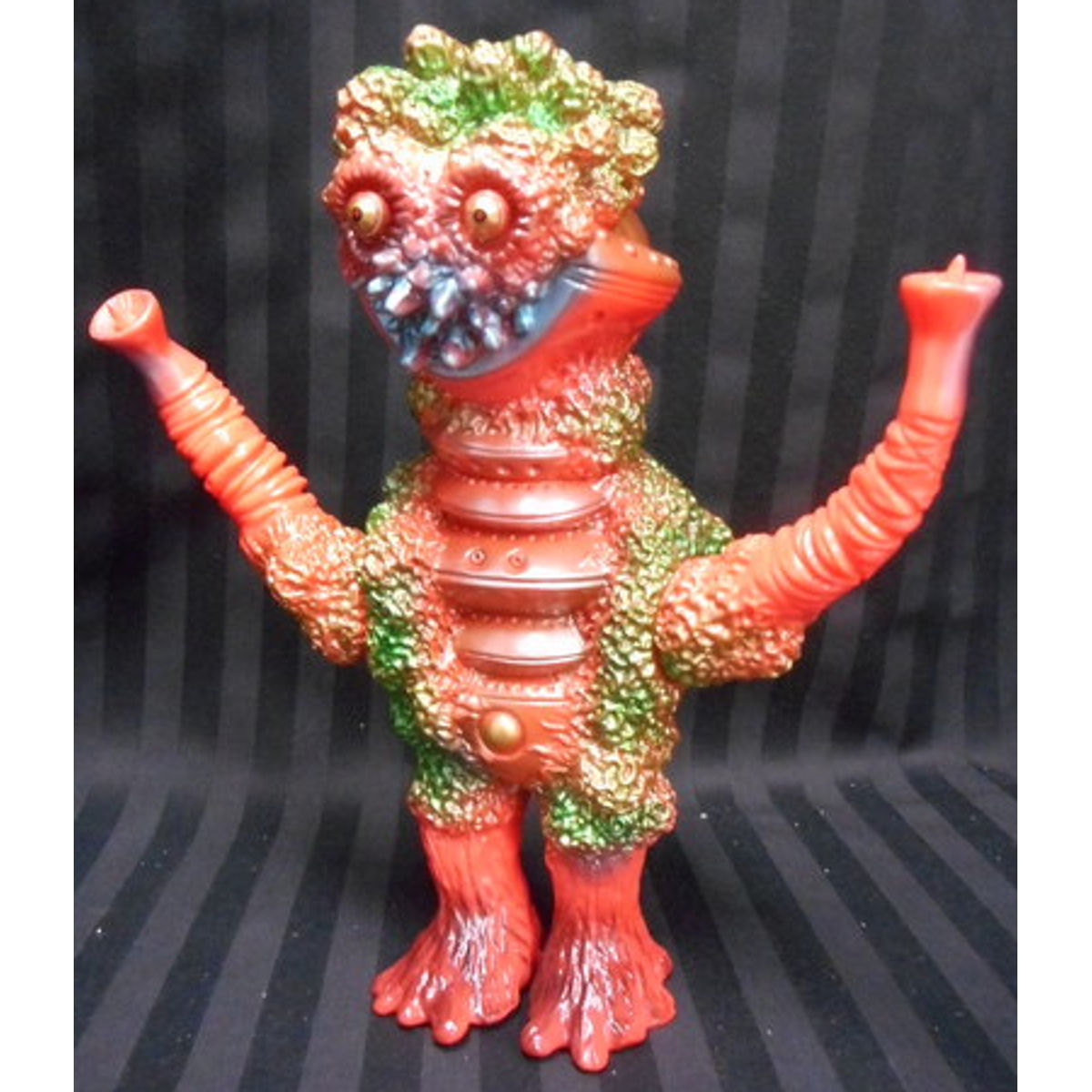 ZOLLMEN [ disk monster mother / ( Orange × Metallic green molding )