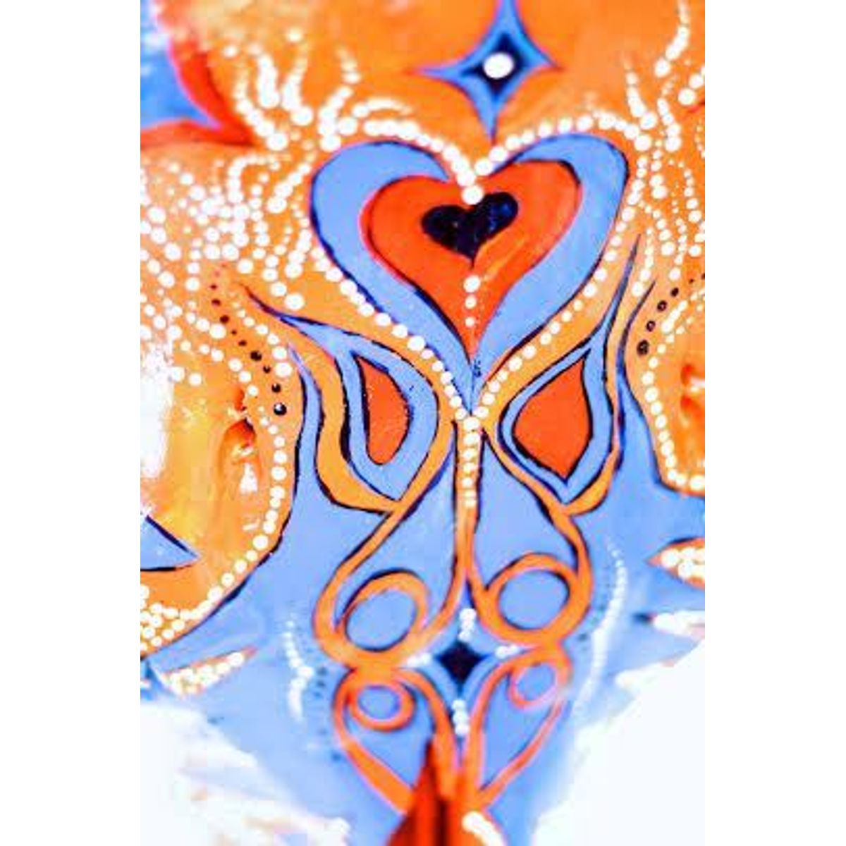 Violet's Flowery Cow Skull