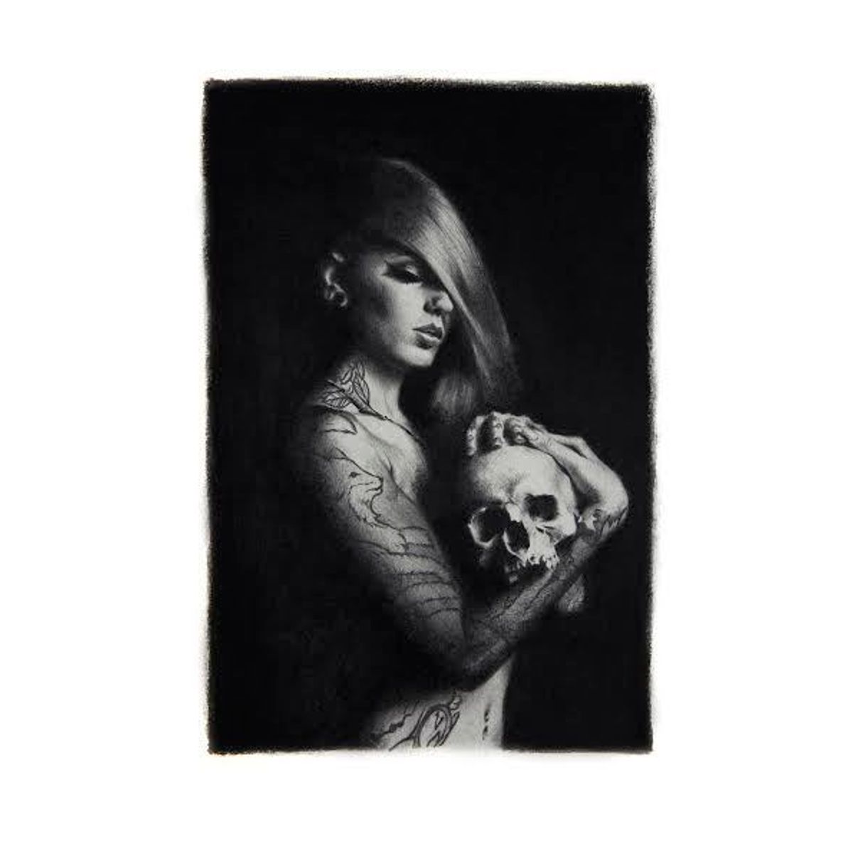 ‘Cervena with Skull’ Limited Edition Giclee Print