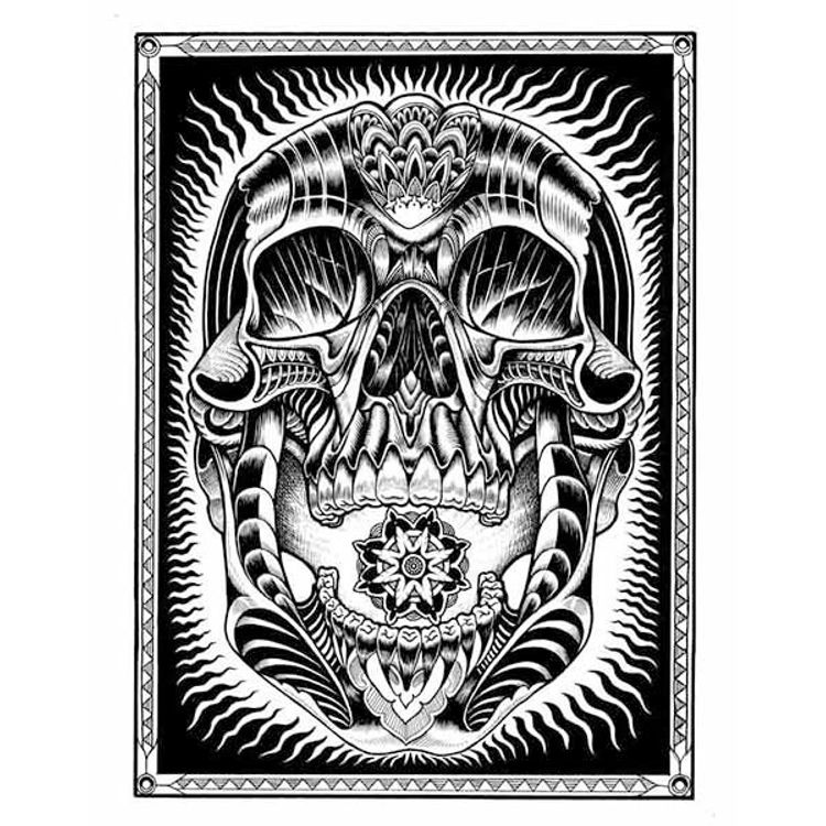 Tribal Skull 2 by Iain MaCarthur