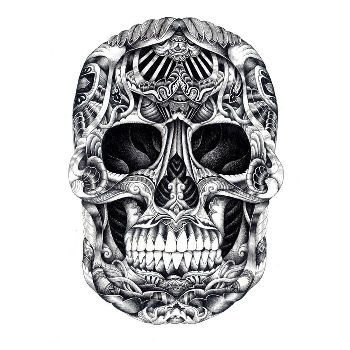 Tribal Skull 1