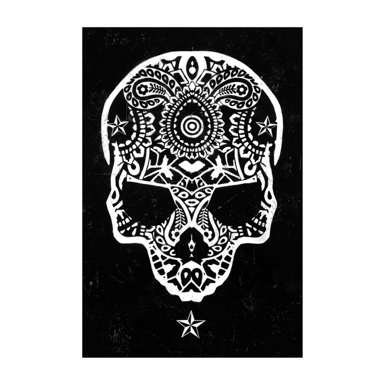 Star Skull - Print by Ben Allen