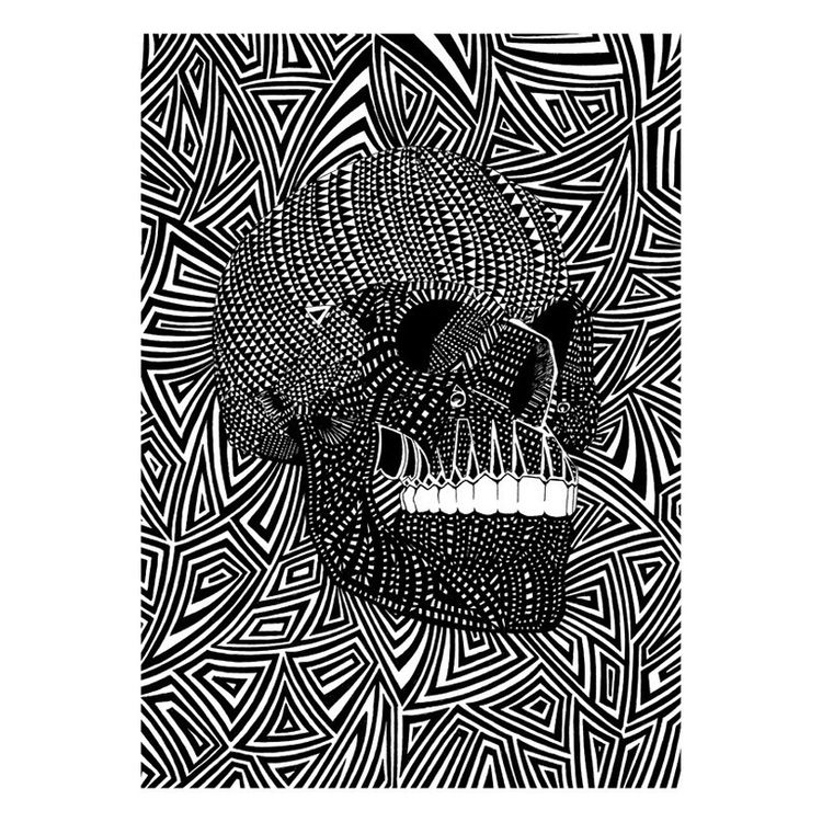 CHAOS RULES LIMITED EDITION A3 PRINT by Mr Four Fingers
