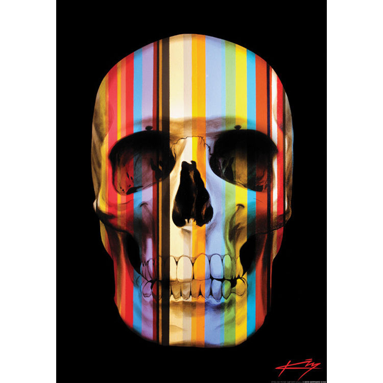 SMITH SKULL PRINT by Gerrard King