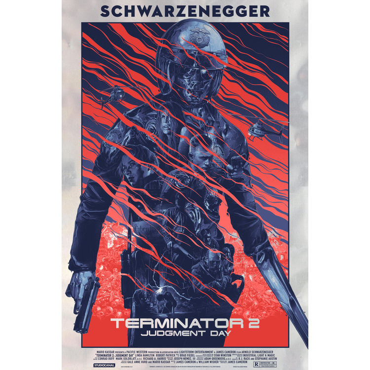Terminator 2: Judgment Day - Foil Edition by Grzegorz Domaradzki