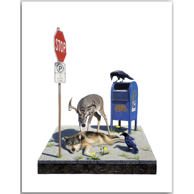 Adaptation I by Josh Keyes