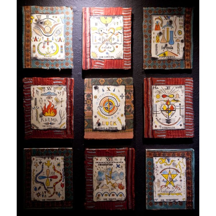 Tarot Wall by Lauren Over