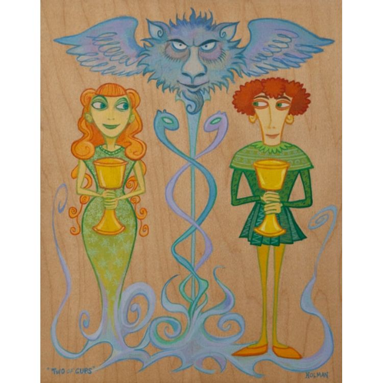 Two of Cups by Stephen Holman