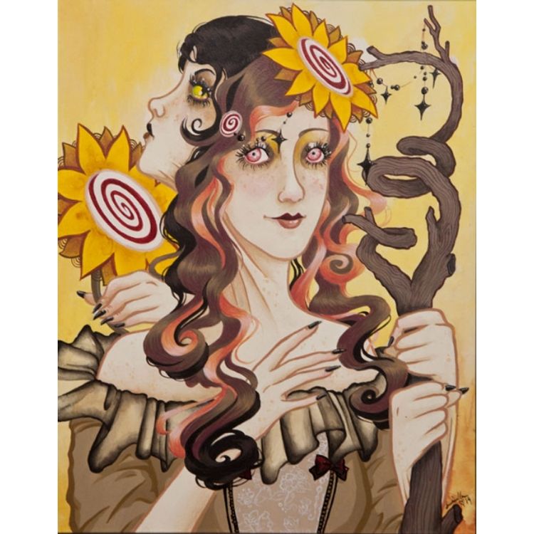 Queen of Wands by Daniella Batsheva