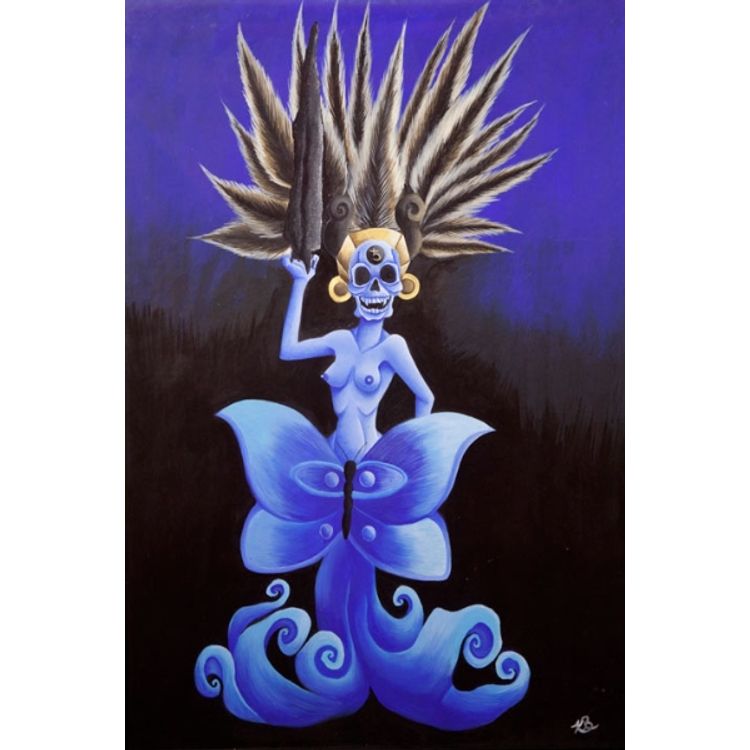 Obsidian Butterfly by Kitty Brown