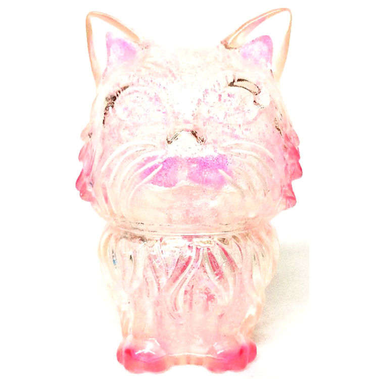 Many Eyes Cat - Clear Pink by Aya Takeuchi