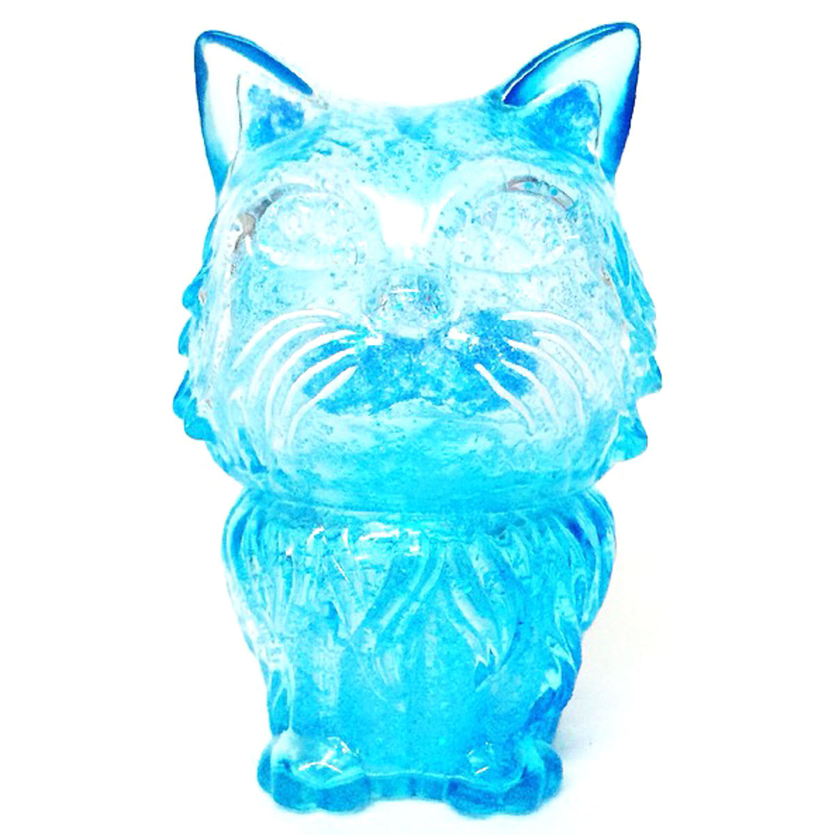 Many Eyes Cat - Clear Blue