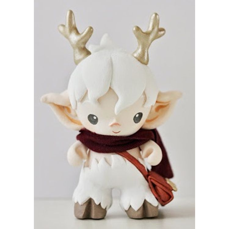 faun in white with messenger bag by Mijbil Teko (Silvia Minucelli)