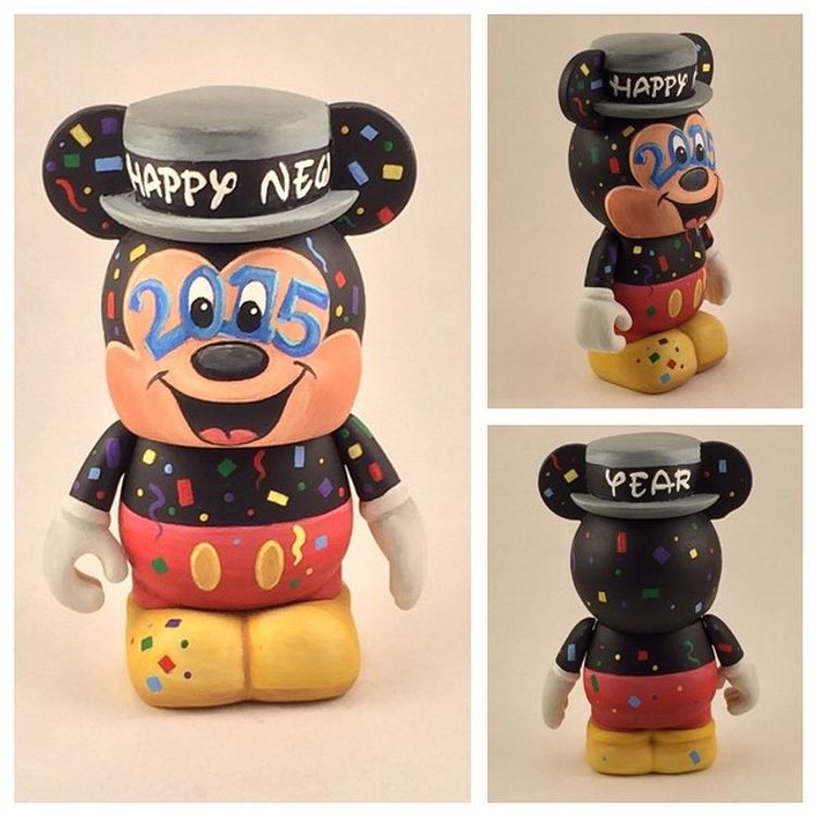 Happy New Year Mickey by crazy4vinyls (Josh Edwards)