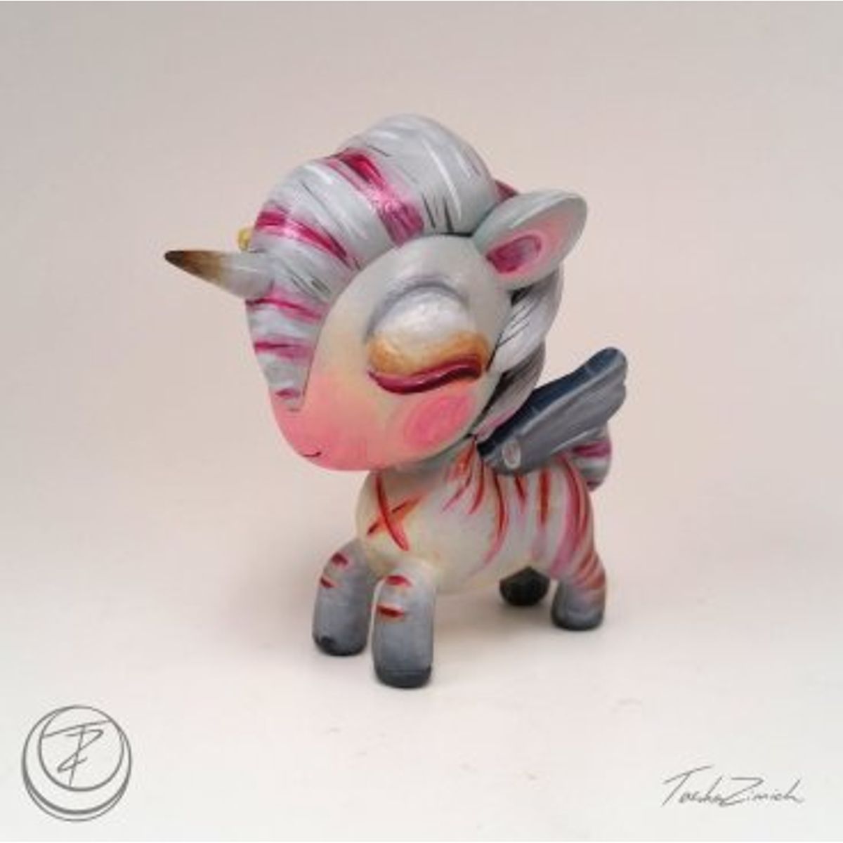 CANDYCANES AND RAZOR BLADES MINI UNICORNO