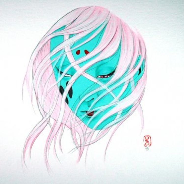 PAINTING D by Okokume (Laura Mas Hernandez)