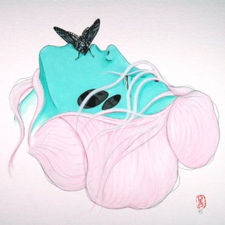 PAINTING E by Okokume (Laura Mas Hernandez)