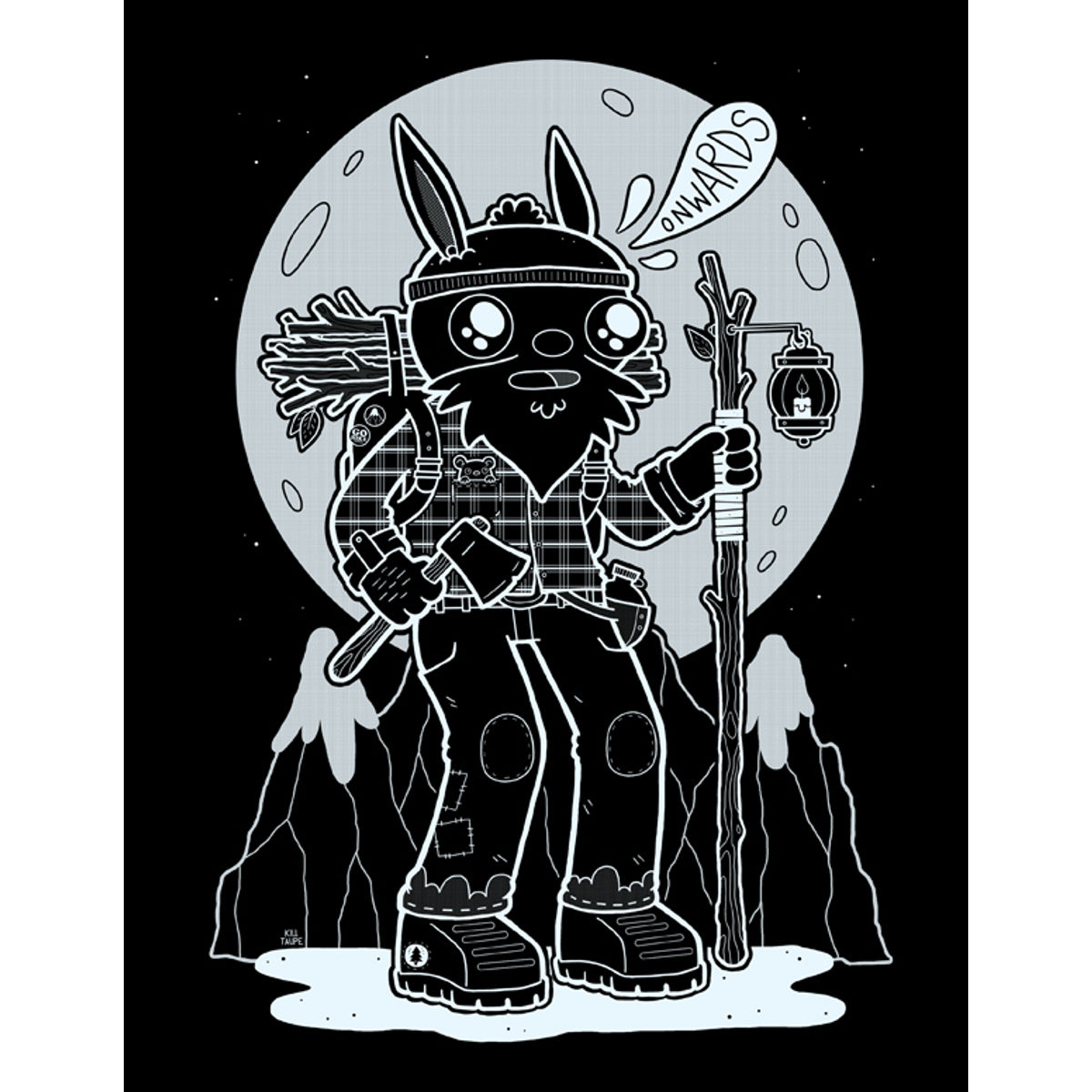 The Woodsman - Print