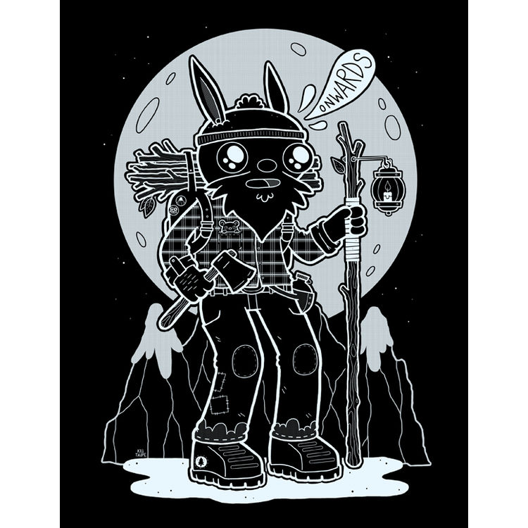The Woodsman - Print by Kill Taupe