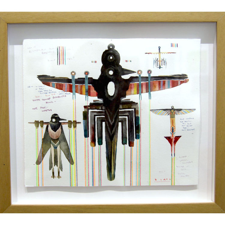 Sketchbook Page by Rob Sato