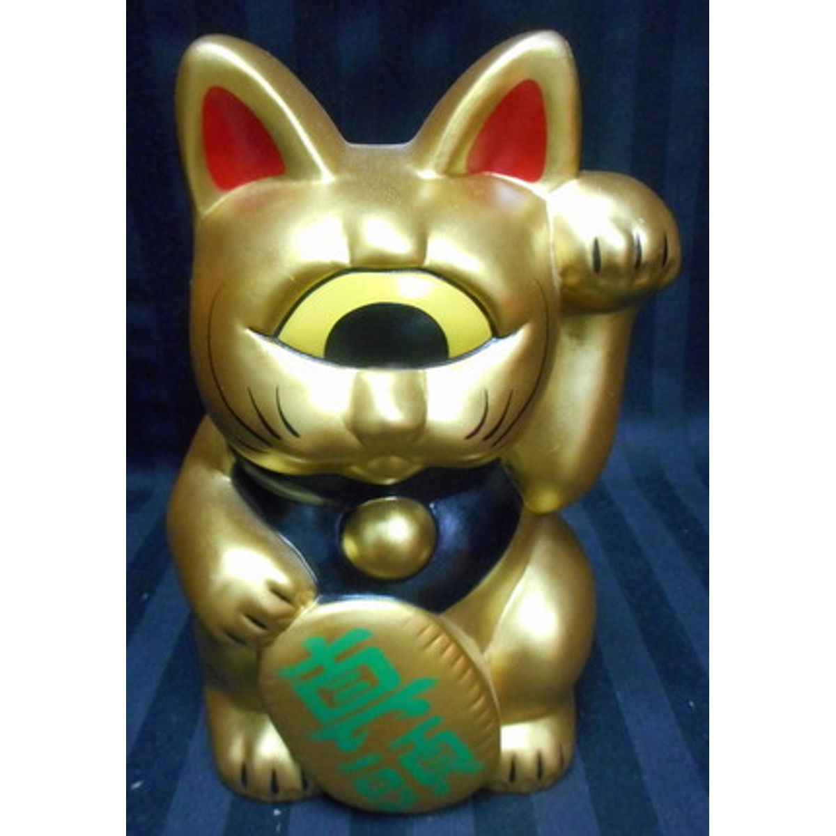 Fortune Cat / ( gold / oval = MidoriShinatama )