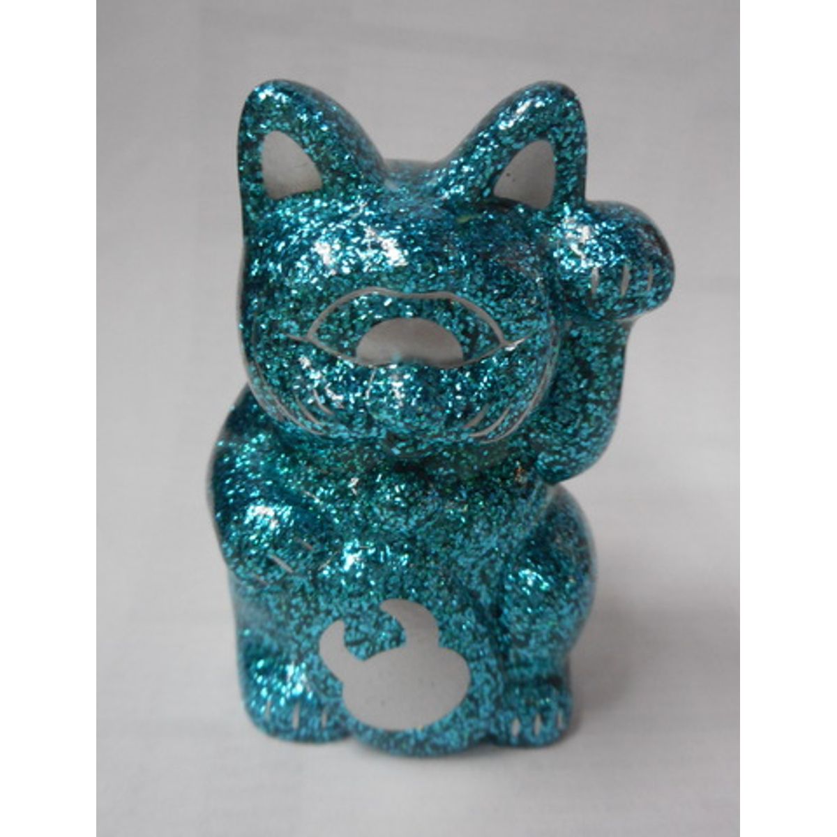 Fortune Cat Baby - uamou green lame