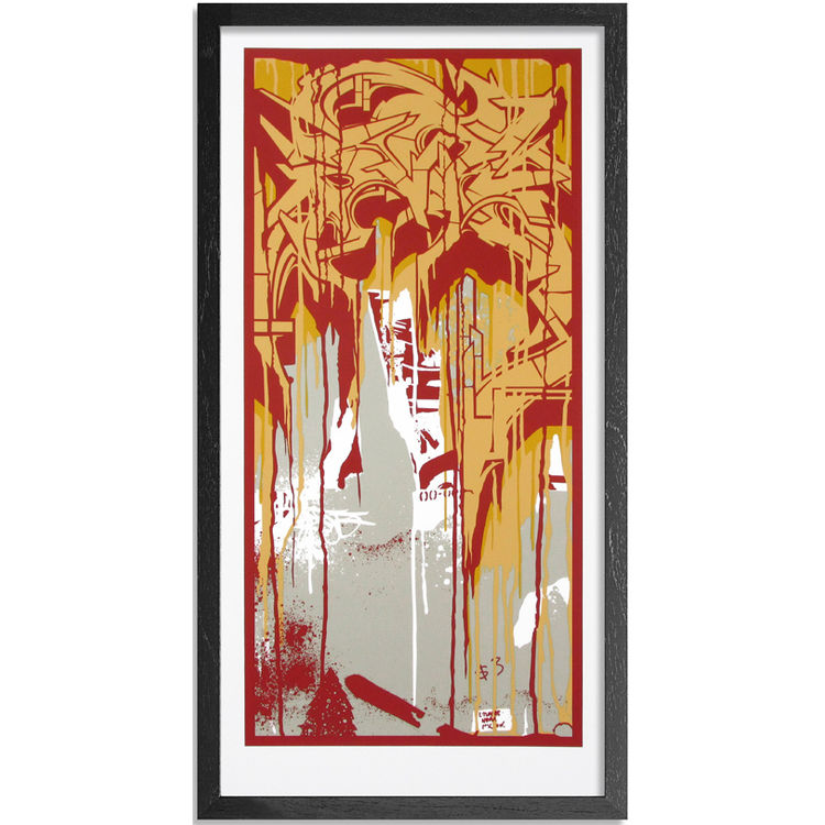 Carmel Custard Flow - Limited Edition Prints by Dvate