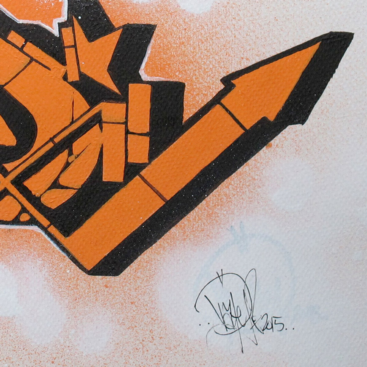 Orange Umber #1 - Original Artwork