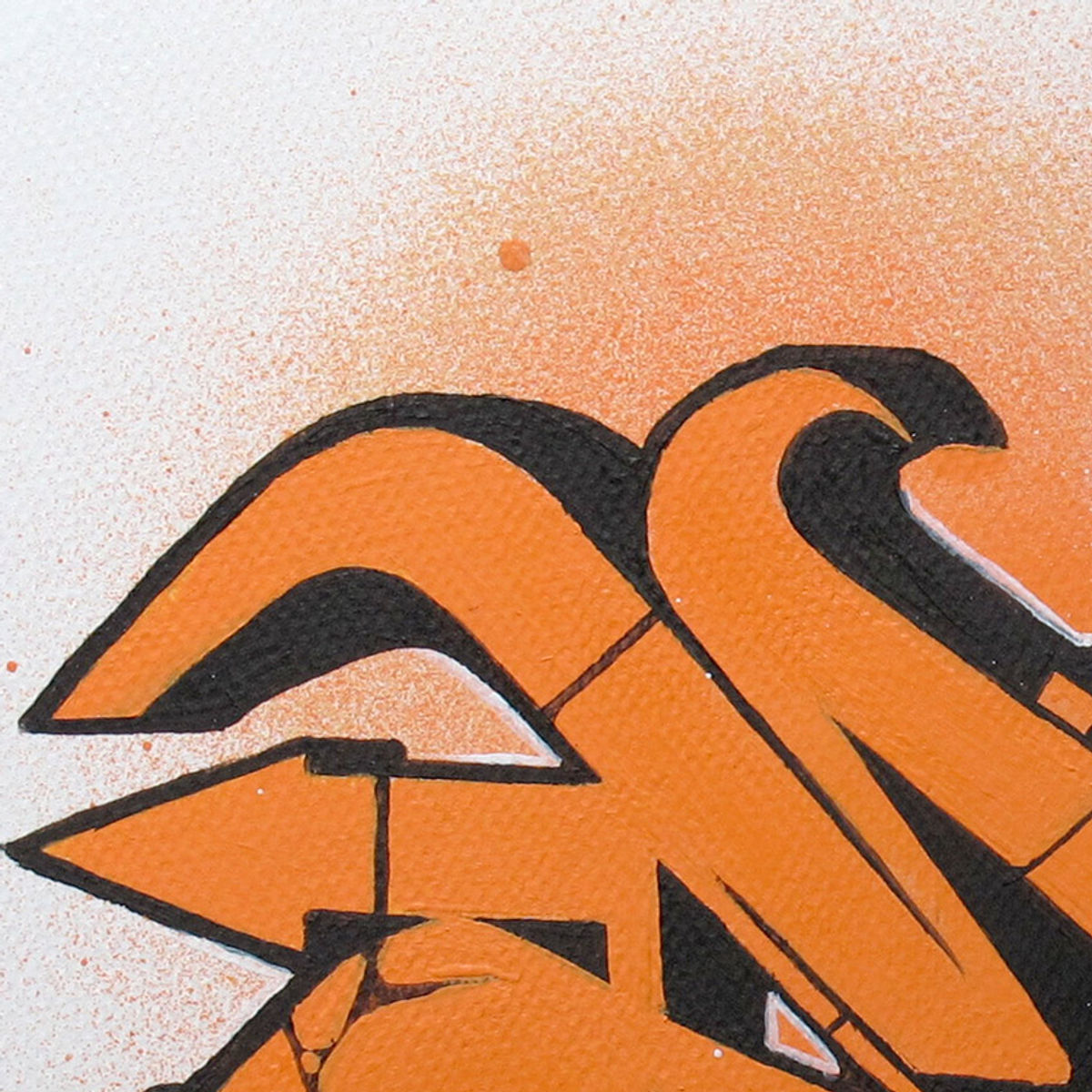 Orange Umber #1 - Original Artwork