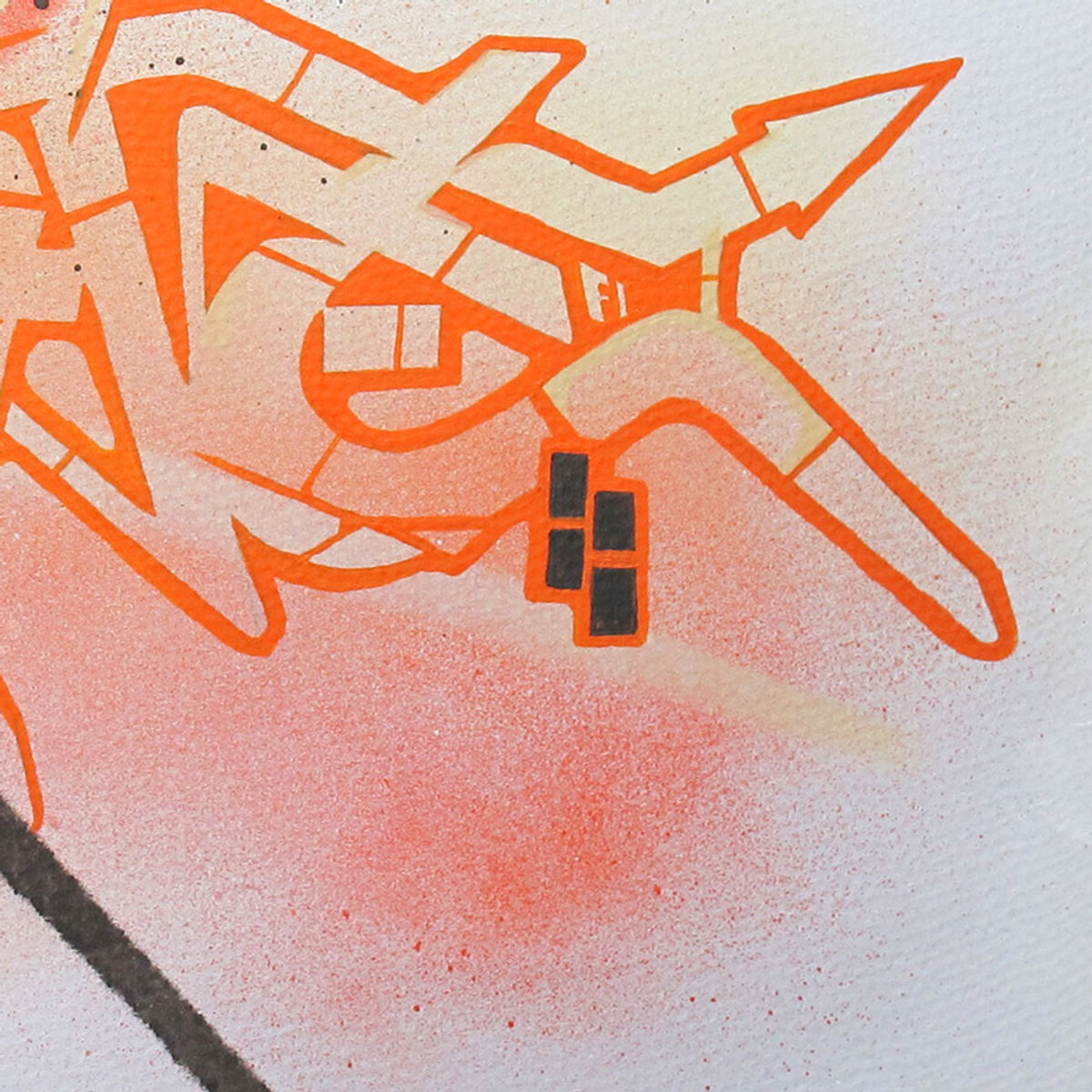 Orange Umber #3 - Original Artwork