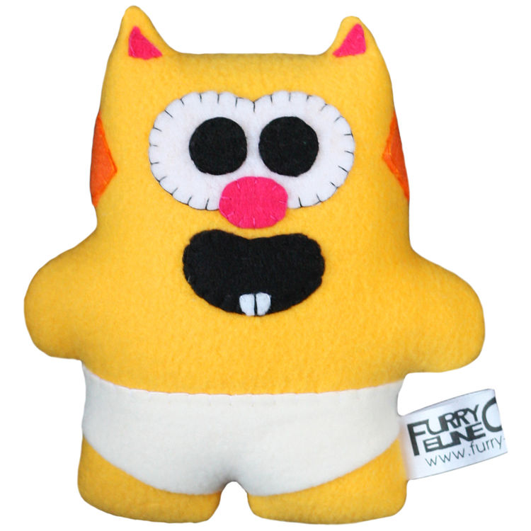 Baby RR 7" Plush by Furry Feline Creatives