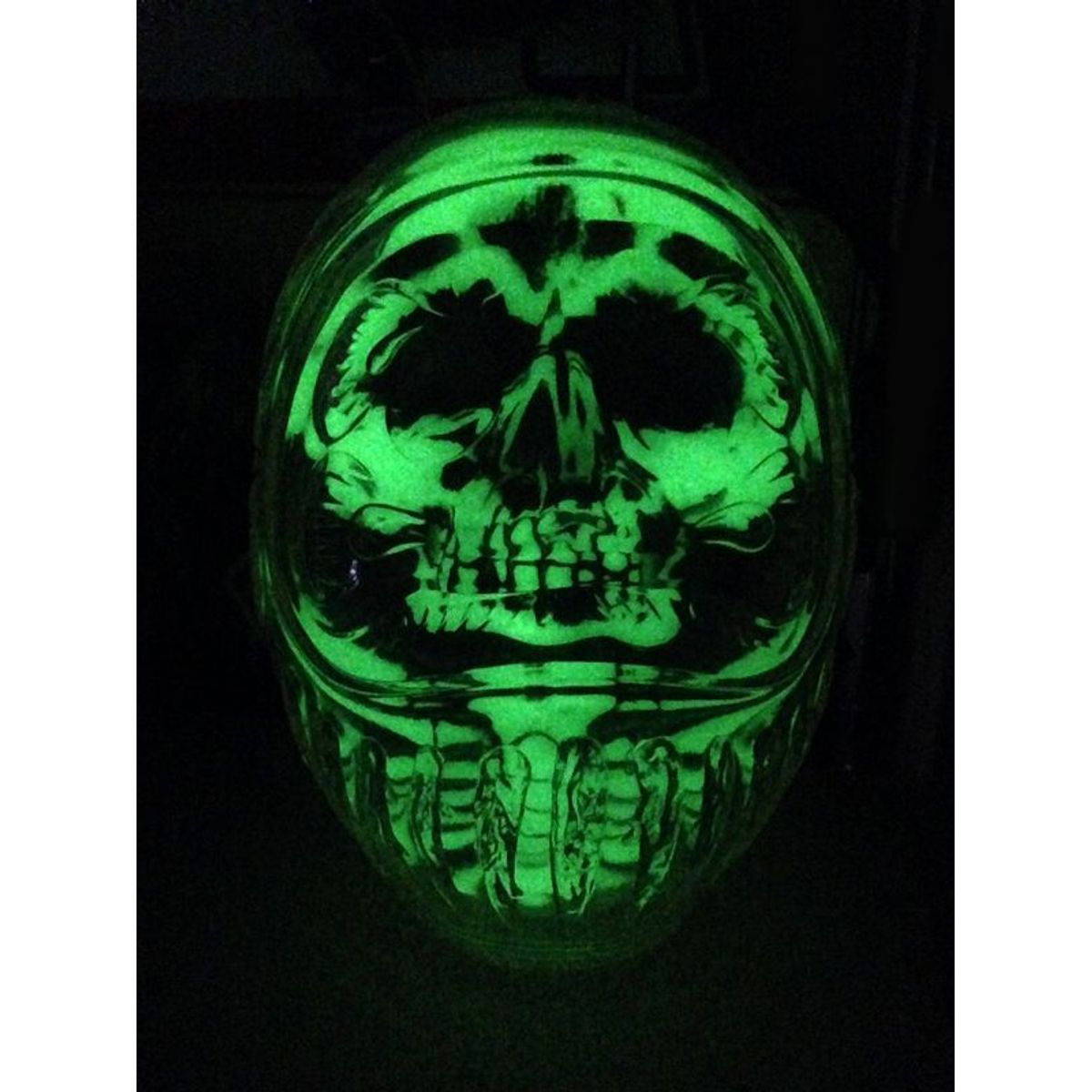 DARUMA SKULL - GID
