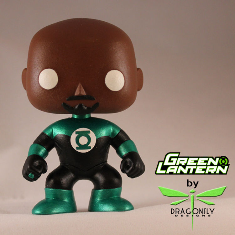 John Stewart - Green Lantern by Dragonfly Designs (Dan Stevens)
